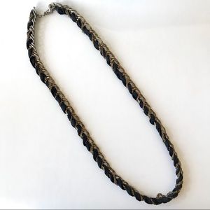 Black and gold necklace